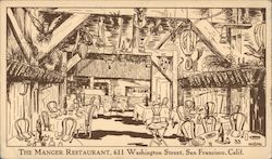 The Manger Restaurant Postcard