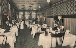 Main Dining Room, St. Germain Restaurant - Golden Gate Avenue at Polk Postcard