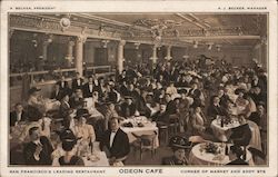 Odeon Cafe San Francisco, CA Postcard Postcard Postcard