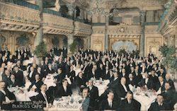 A Gala Night at Blanco's Cafe 1915 Postcard