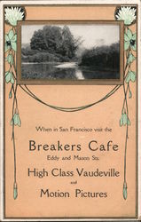 Breakers Cafe San Francisco, CA Postcard Postcard Postcard