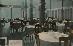 Portion of General Dining Room - Hotel Arlington Postcard