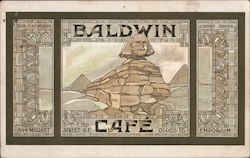 Baldwin Cafe San Francisco, CA Postcard Postcard Postcard