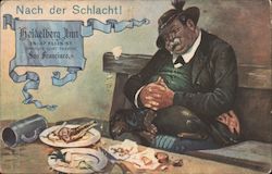 After the Battle - Heidelberg Inn Postcard