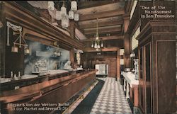 Dierks & Von der Wettern Buffet Postcard