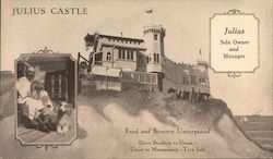 Julius Castle Food and Scenery Unsurpassed San Francisco, CA Postcard Postcard Postcard