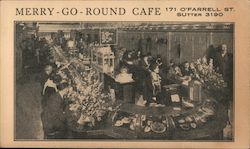 Merry Go Round Cafe Postcard