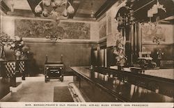 Bar, Bergez-Frank's Old Poodle Dog Postcard