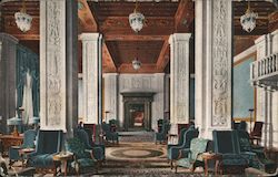 Hotel Lobby Postcard