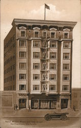 Hotel Wilson - Mason Near Eddy Street Postcard