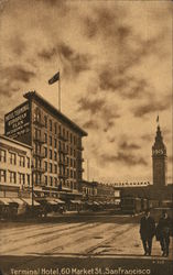 Terminal Hotel San Francisco, CA Postcard Postcard Postcard