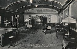 Lounge, Hotel Wilson-Mason Near Eddy Street San Francisco, CA Postcard Postcard Postcard