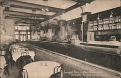 Herbert's Bachelor Hotel and Grill, for Men Only, Longest Bar in San Francisco California Postcard Postcard Postcard