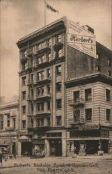 Herbert's Bachelor Hotel & German Grill San Francisco, CA Postcard Postcard Postcard