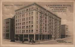 Lankershim Hotel Postcard