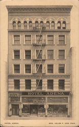 Hotel Adena Postcard