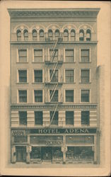 Hotel Adena San Francisco, CA Postcard Postcard Postcard