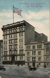 Rockingham Hotel Apartments San Francisco, CA Postcard Postcard Postcard