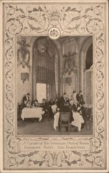 A Corner of the Venetian Dining Room, Fairmont Hotel San Francisco, CA Postcard Postcard Postcard