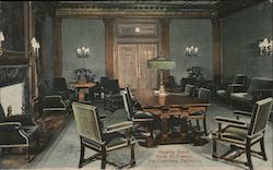 Reading Room, Hotel St. Francis Postcard