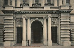 Main Entrance to the Fairmont Hotel San Francisco, CA Postcard Postcard Postcard