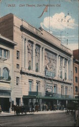 Cort Theatre San Francisco, CA Postcard Postcard Postcard