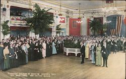 Pucketts College of Dancing - Assembly Hall San Francisco, CA Postcard Postcard Postcard