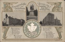 Deutsches Altenheim & Deutsches Hospital Postcard