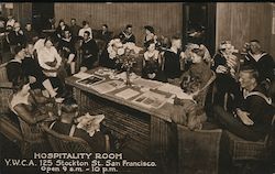 Hospitality Room - Y.W.C.A Postcard