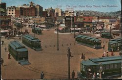 The Loop at the Union Ferry Depot Postcard