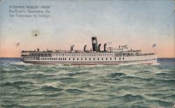 Steamer "Asbury Park" San Francisco, CA Postcard Postcard Postcard