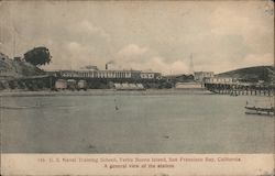 U.S. Naval Training School, Yerba Buena Island Postcard