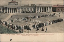 U.S. Naval Training Station, Yerba Buena Island San Francisco, CA Postcard Postcard Postcard