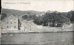 The West Garrison, Fort McDowell San Francisco, CA Postcard Postcard Postcard