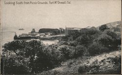 Looking South from Picnic Grounds, Fort McDowell Postcard