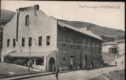 Post Exchange, Fort McDowell San Francisco, CA Postcard Postcard Postcard