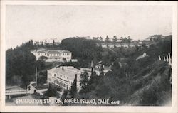 Emigration Station, Angel Island Postcard