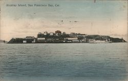 Alcatraz Island Postcard