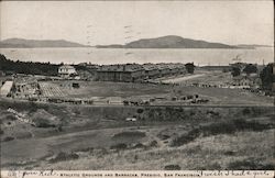 Athletic Grounds and Barracks, Presidio San Francisco, CA Postcard Postcard Postcard