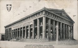 Knights of Columbus Building, Presidio Postcard