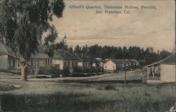 Officer's Quarters, Tennessee Hollow, Presidio Postcard