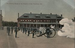 The Morning Salute at the Presidio of San Francisco California Postcard Postcard Postcard