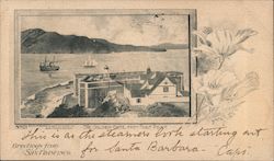 The Golden Gate from Fort Point Postcard