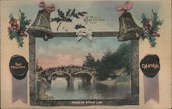 Bridge on Stowe Lake Postcard