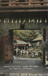 Japanese Tea Garden, Golden Gate Park Postcard