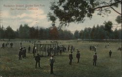 Recreation Ground, Golden Gate Park San Francisco, CA Postcard Postcard Postcard