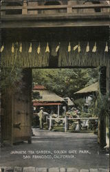 Japanese Tea Garden, Golden Gate Park Postcard