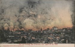 The City Burning - April 18-20,1906 Postcard