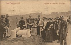 Policemen on Duty April 25th, 1906 San Francisco, CA Postcard Postcard Postcard