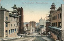 Rebuilding Chinatown Postcard